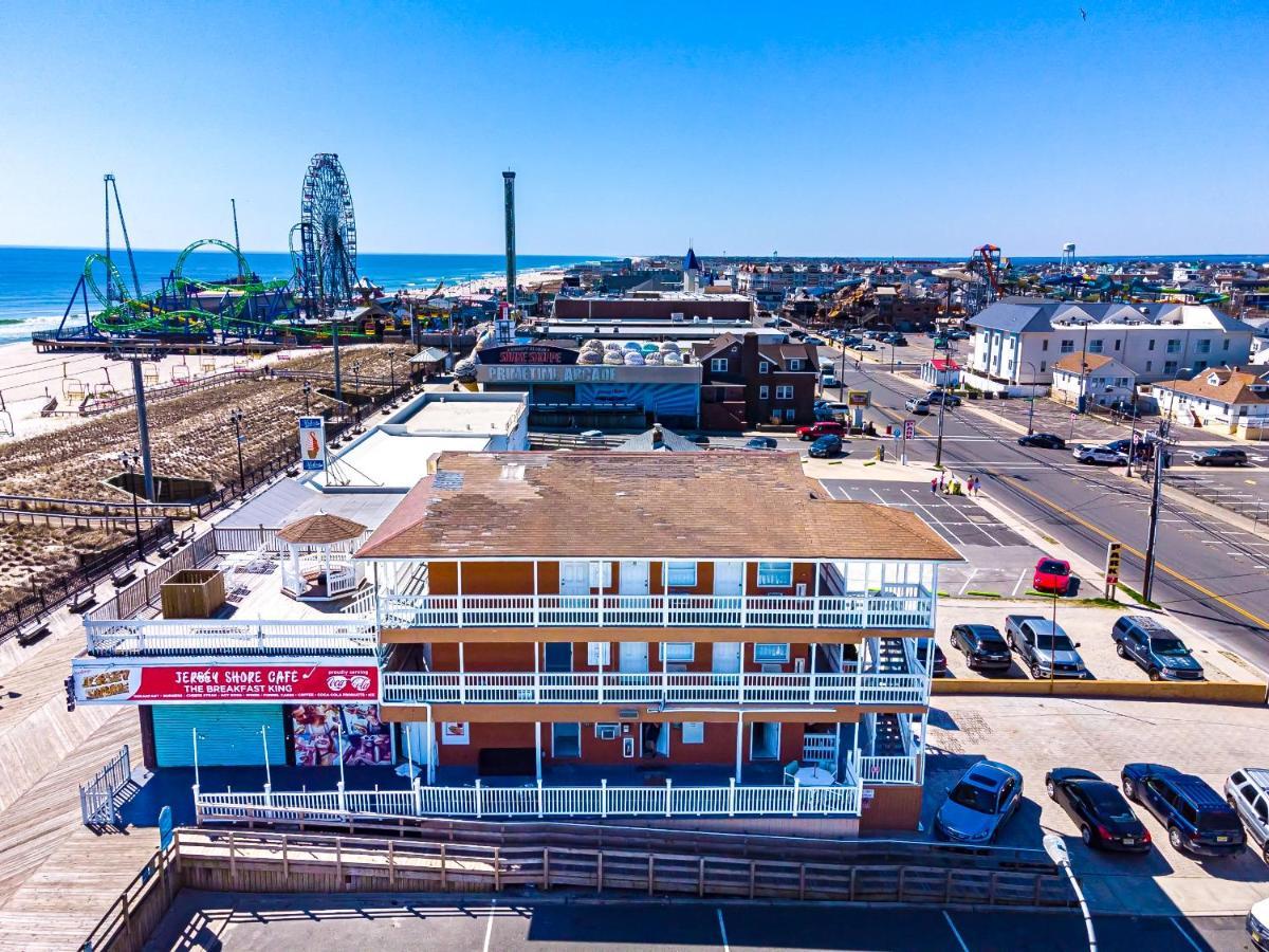 Boardwalk Hotel Charlee & Apartments Beach Hotel Oceanfront Seaside Heights Exteriör bild