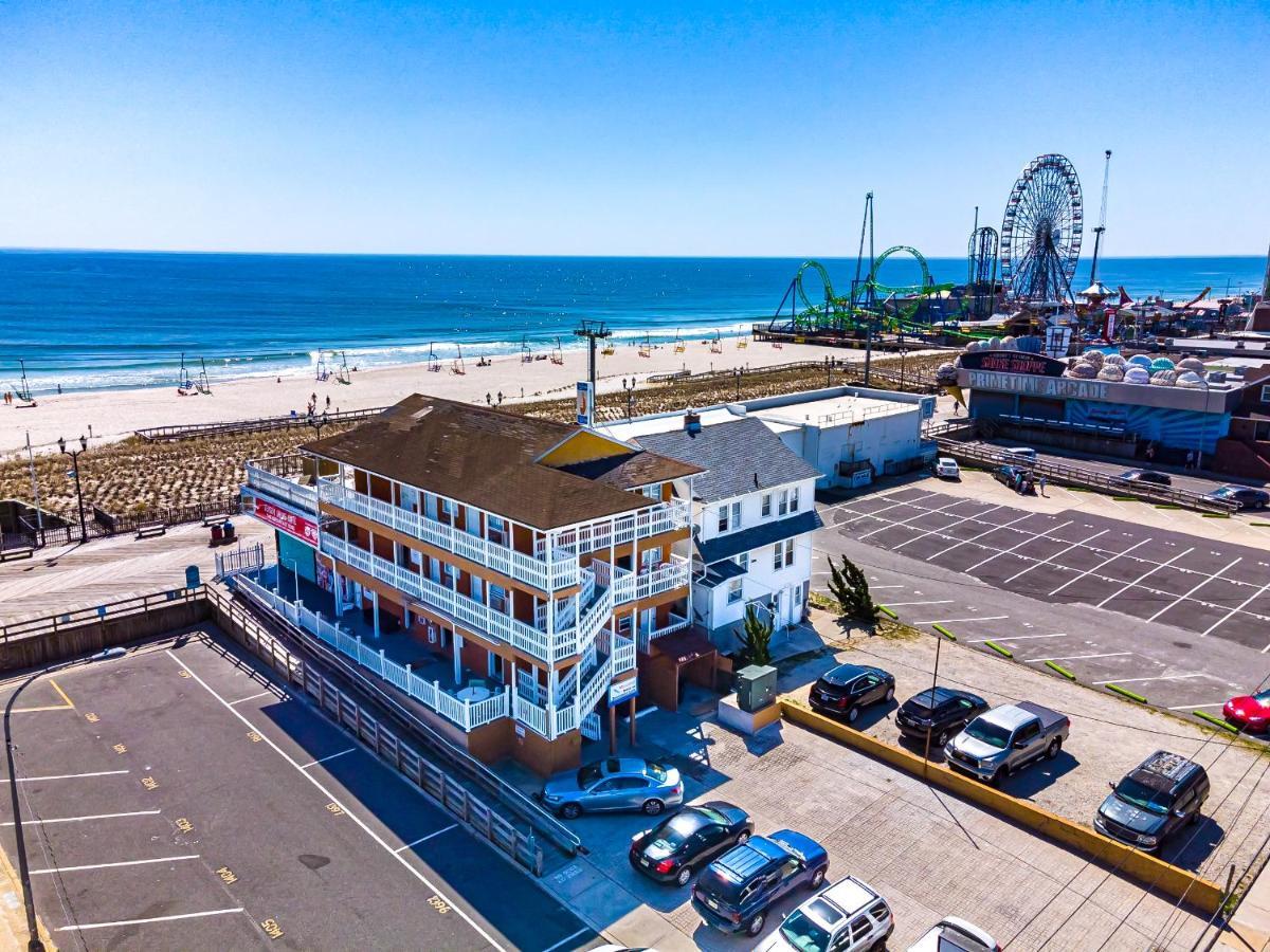 Boardwalk Hotel Charlee & Apartments Beach Hotel Oceanfront Seaside Heights Exteriör bild